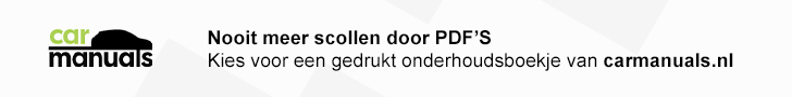 advertentie banner voor auto handleidingen